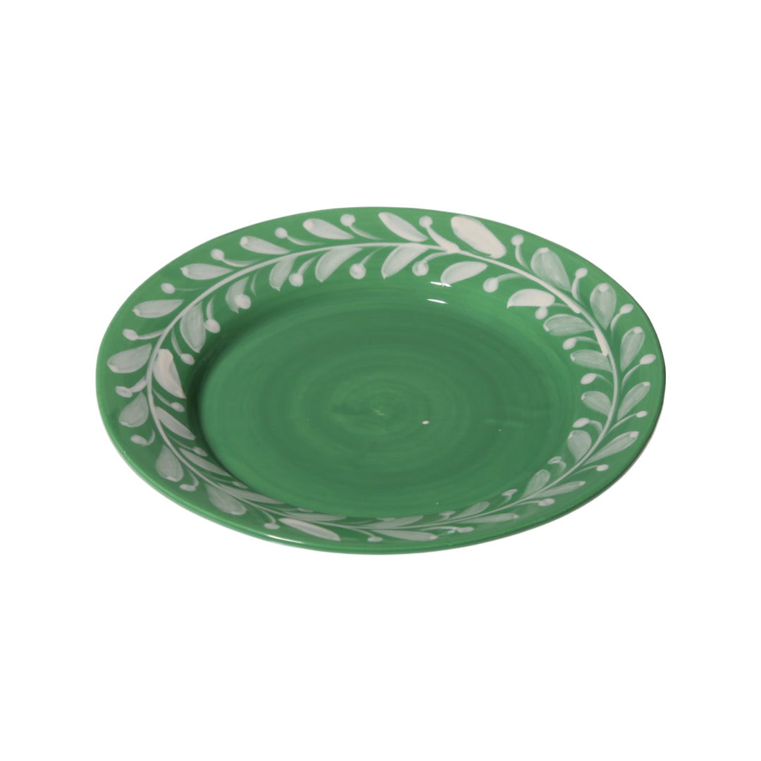 Anna Green Reverse Dinner Plate