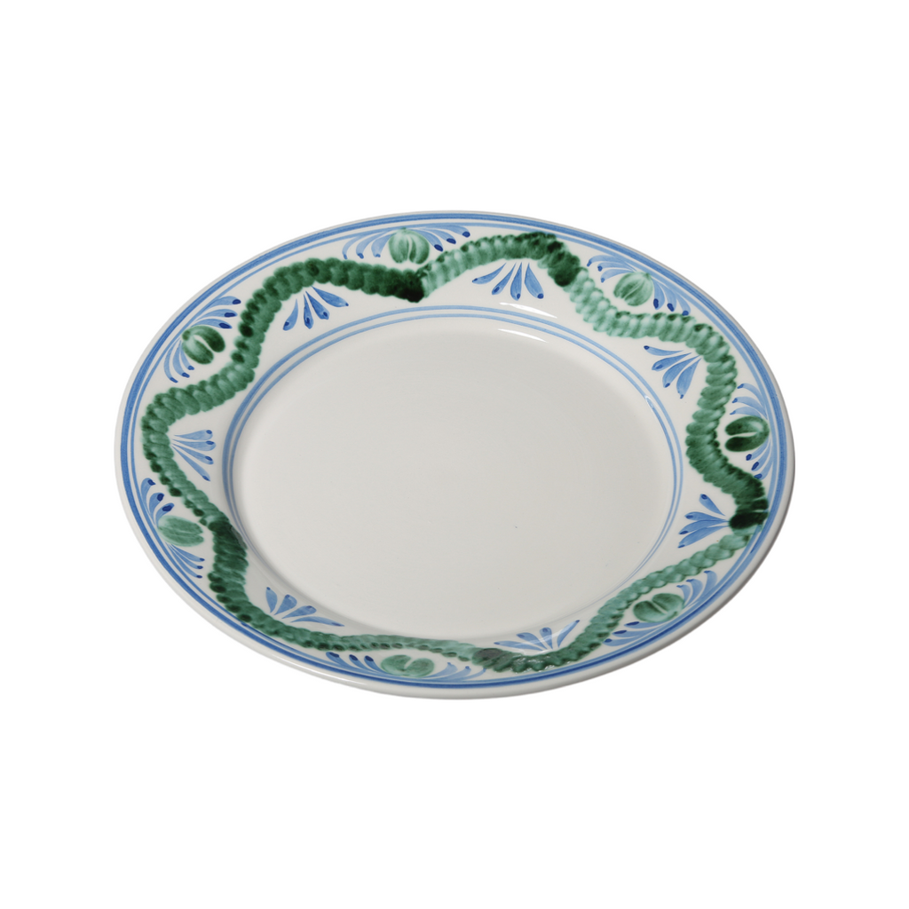 Caterpillar Blue Dinner Plate