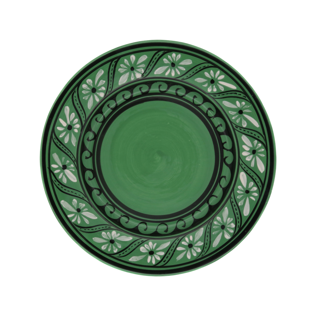 Gigi Green Dinner Plate