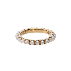 Pearl Eternity Ring