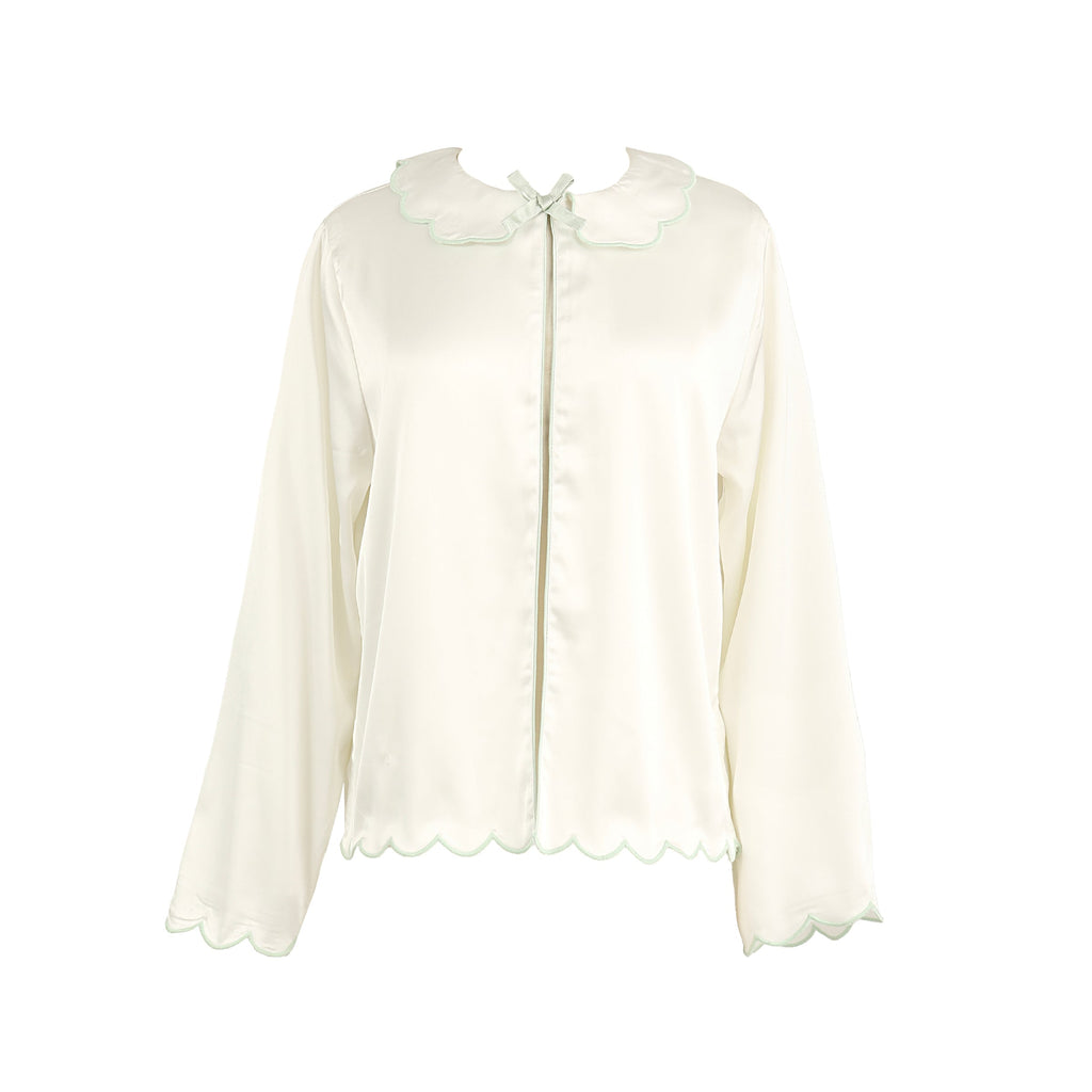 Birdie Satin Bedjacket