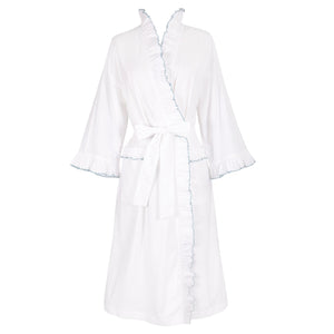 Lulie Cotton Ruffle Robe