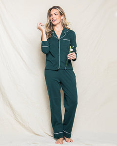 Luxe Pima Evergreen Pajama Set