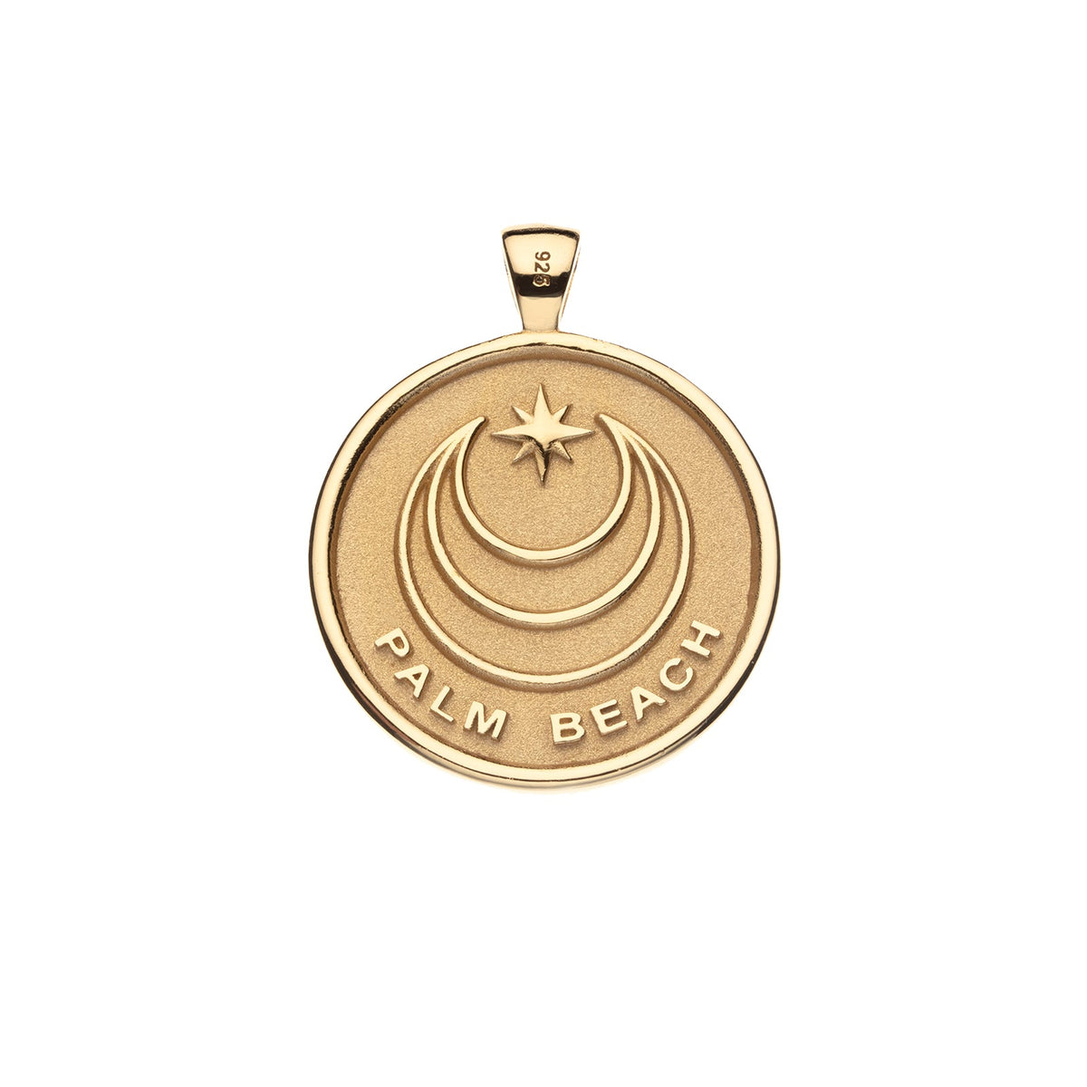 Palm Beach JW Original Pendant Coin Necklace