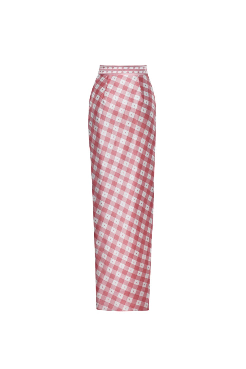 Merritt Rose Wrap Maxi Skirt