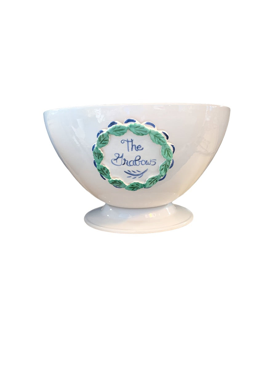 Champagne Bowl with Monogram