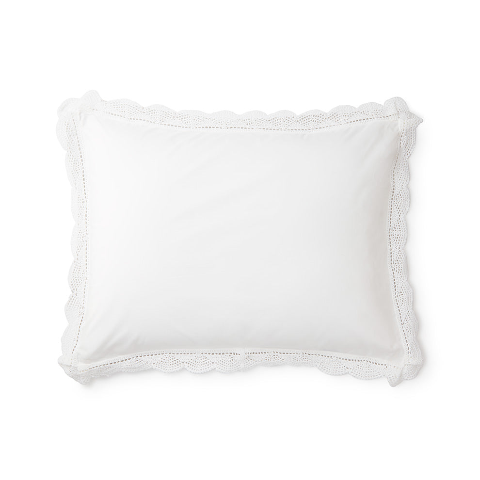 White Meena Percale - Pillowcases + Shams Bedding Portugal 