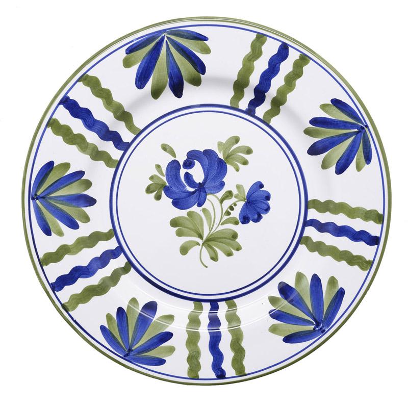 Blossom Dinner Plate Blue