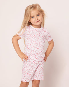 Children’s 100% Pima Cotton Dorset Floral Short Set