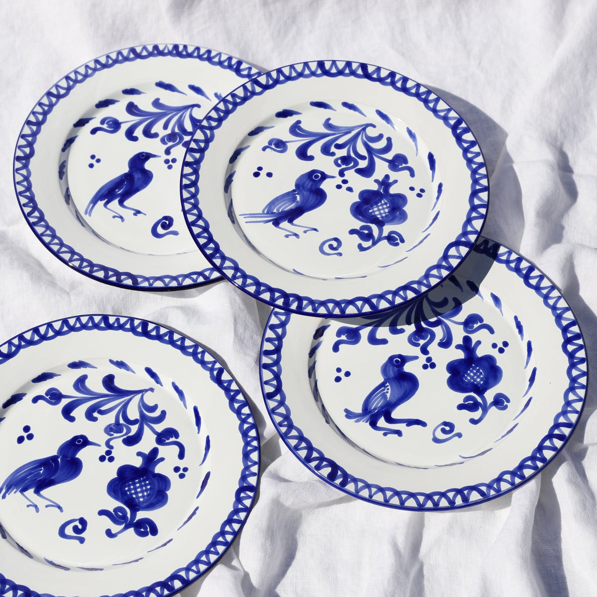 Casa Azul Dinner Plate with Traditional Designs