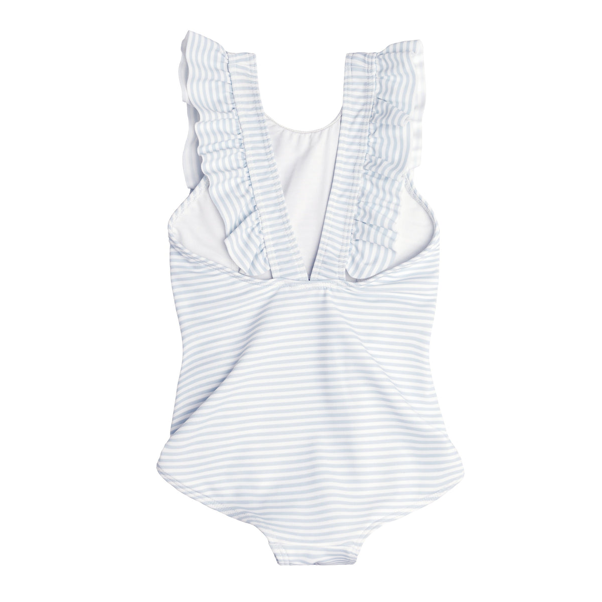 Girls Ruffle Collar One-Piece