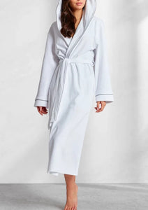 Provence Hooded Terry Bathrobe