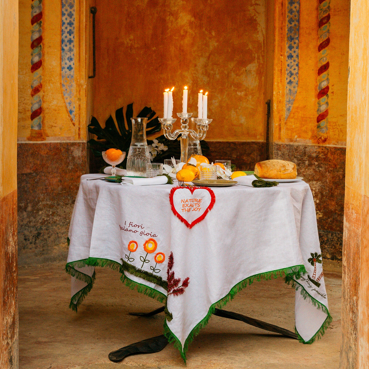 Quadrifoglio Tablecloth