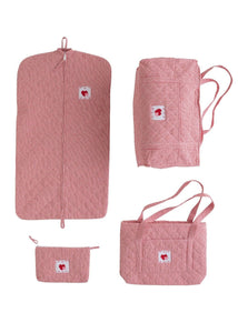 Quilted Luggage Set