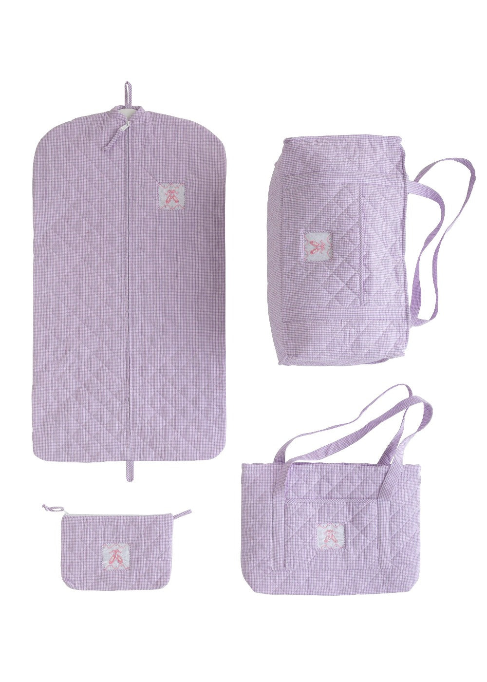 Quilted Luggage Set