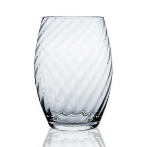 Clear Glass Quinn Hurricane Candle Holder 