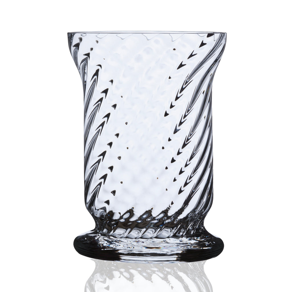 Quinn Clear Crystal Boothbay Hurricane Lantern  from Caskata