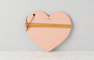 Blush Mod Heart Charcuterie Board