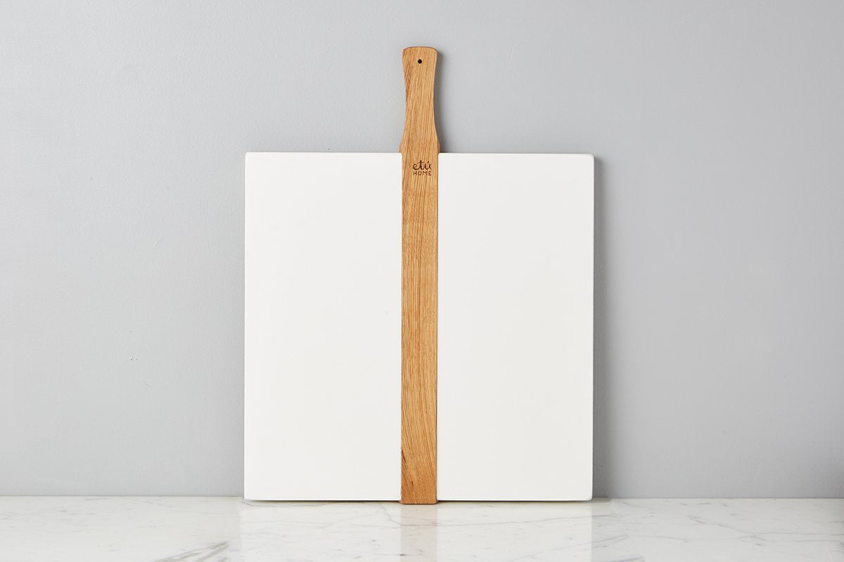 White Square Italian Pizza Board