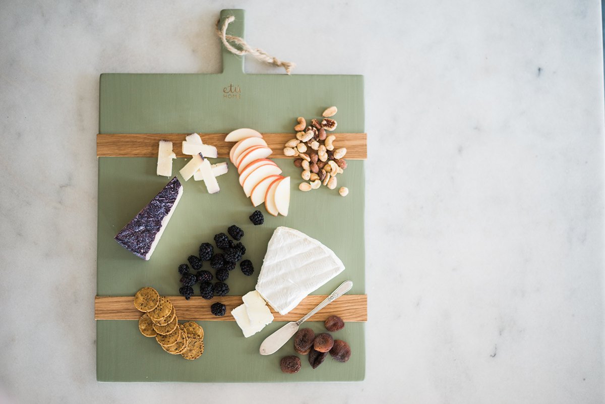 Sage Rectangle Mod Charcuterie Board