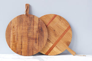 Round Oak Charcuterie Board