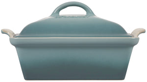 Heritage Covered Square Casserole in Sea Salt