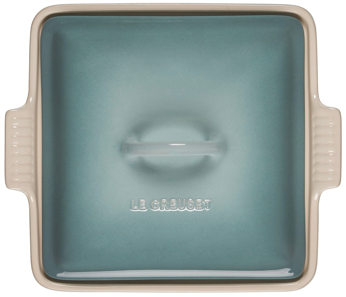 Heritage Covered Square Casserole in Sea Salt