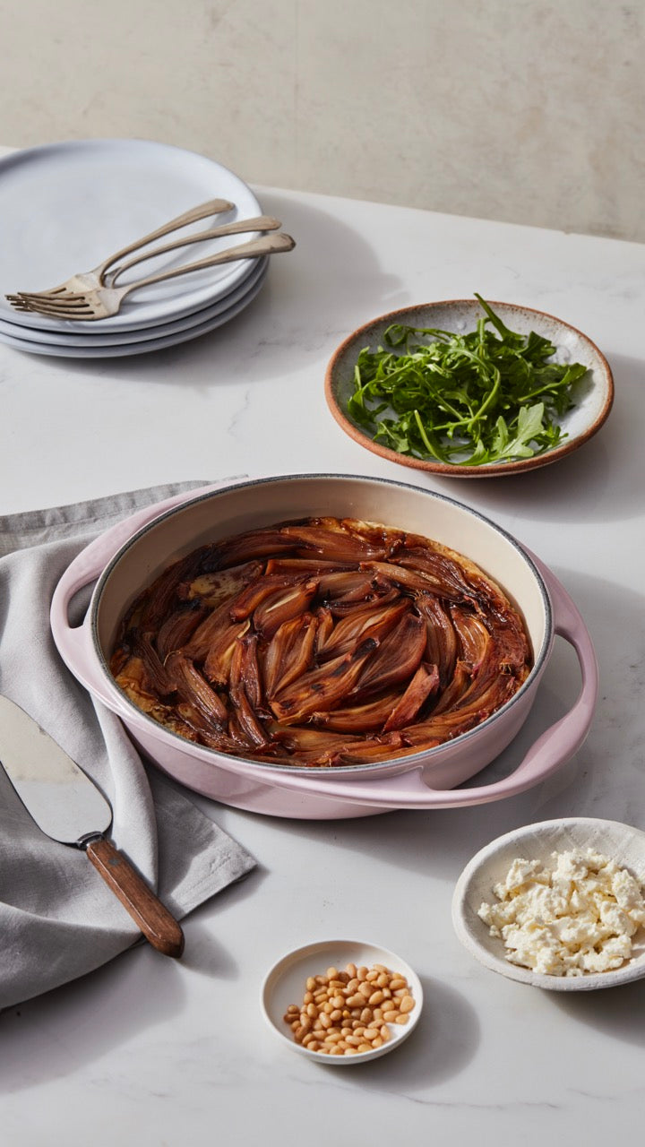 Heritage Tart Tartin Dish in Shallot