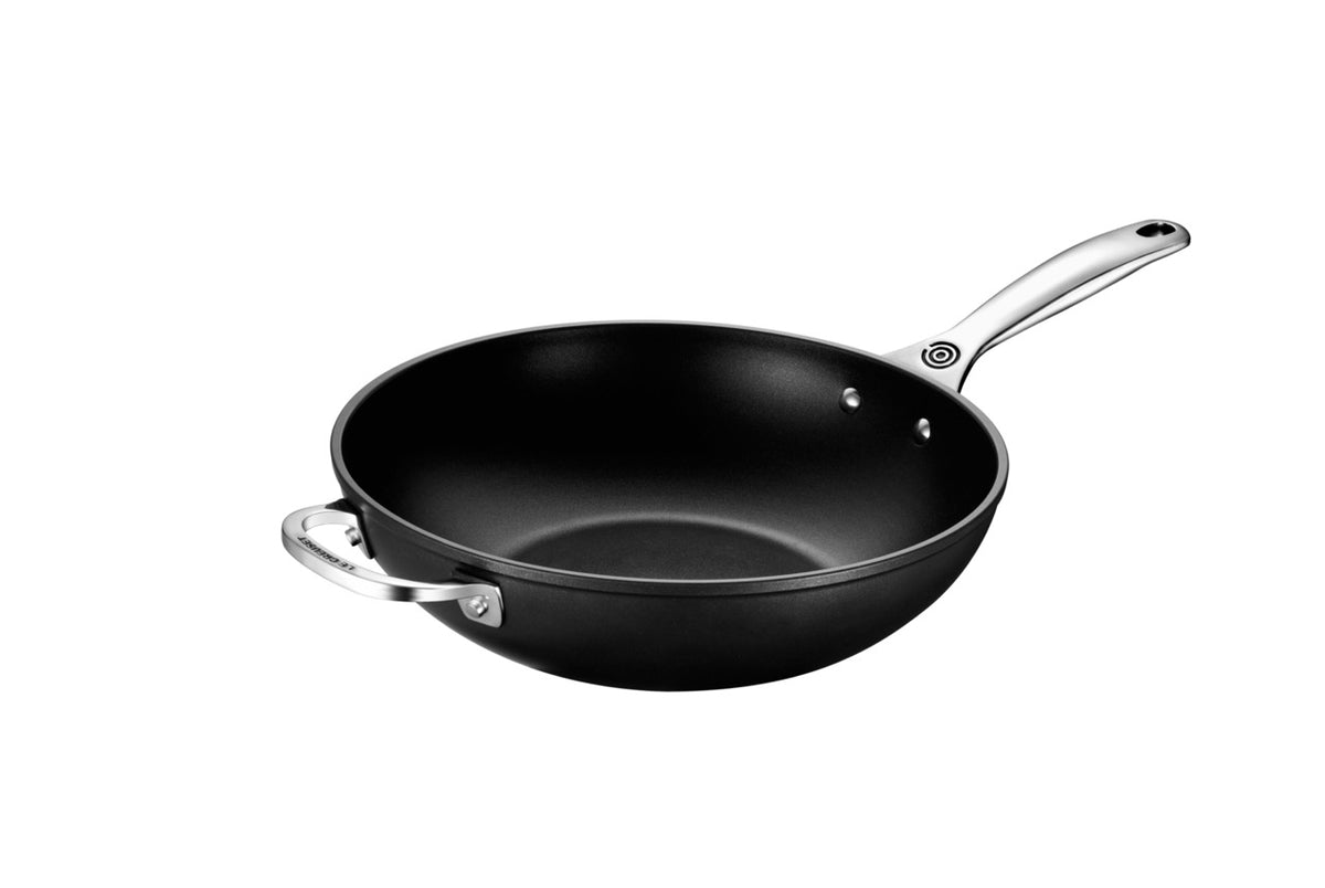 Toughened Nonstick PRO 12" Stir Fry Pan with Helper Handle