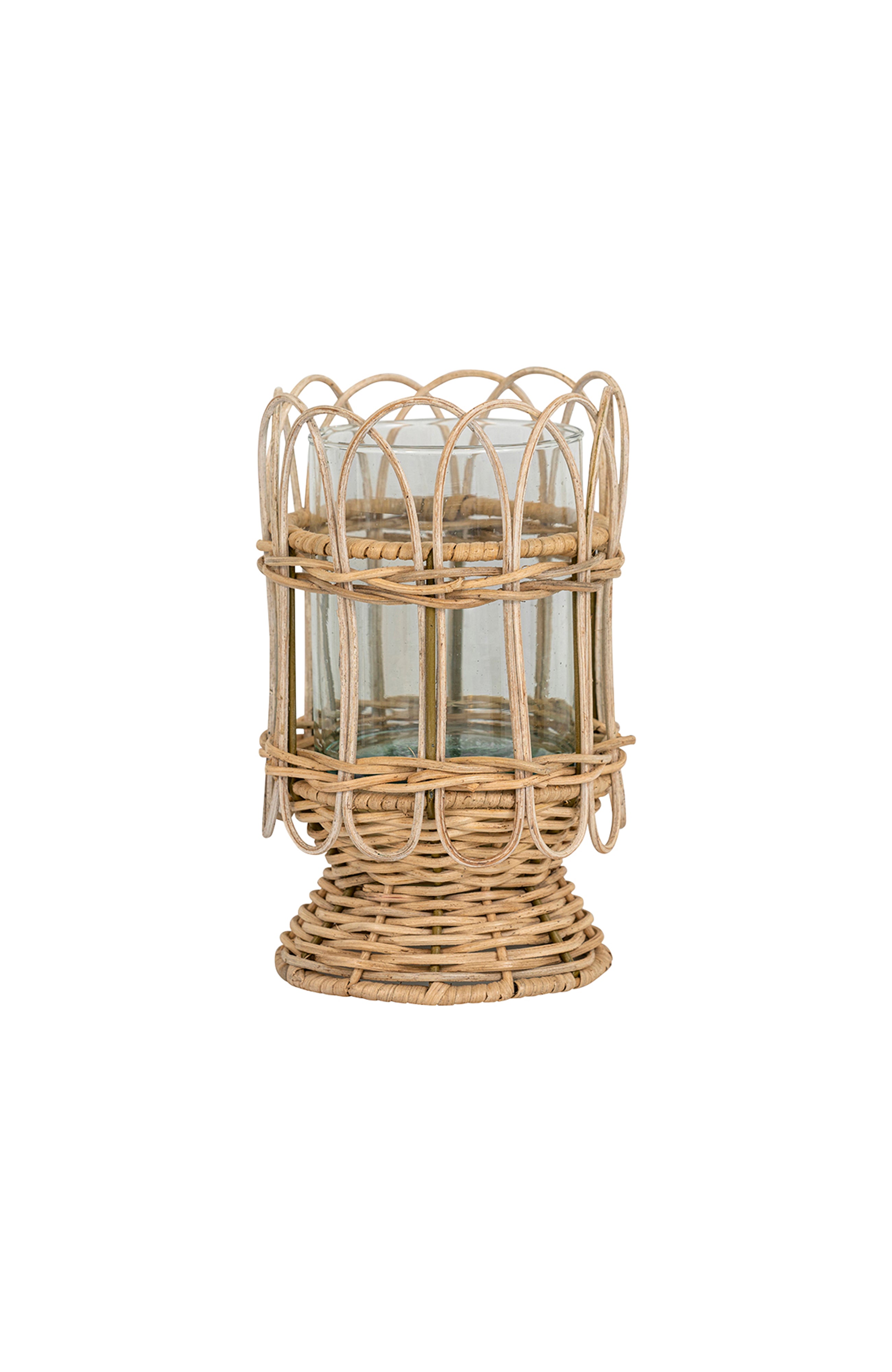 Provence Rattan Whitewash Medium Hurricane