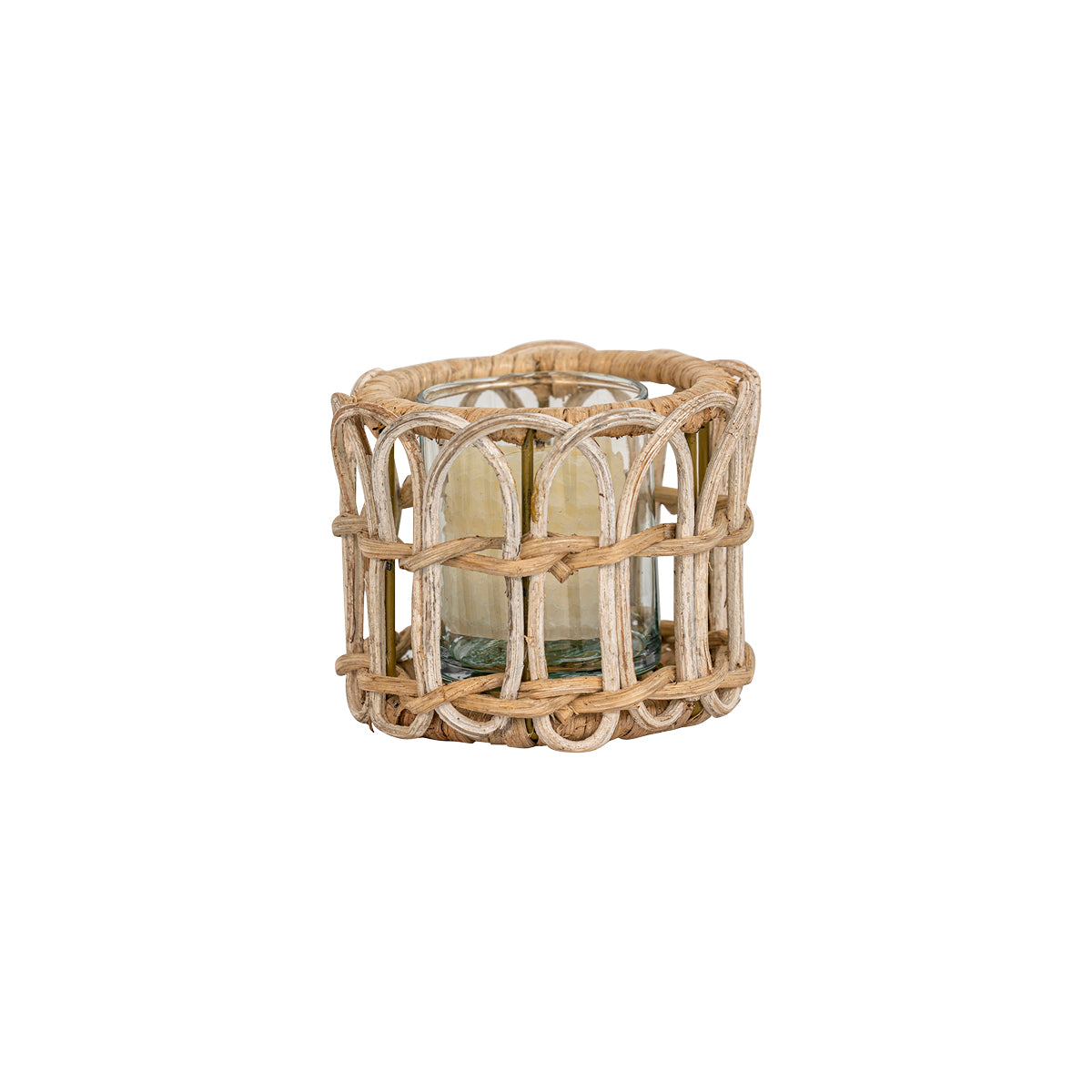 Provence Rattan Whitewash Tealight