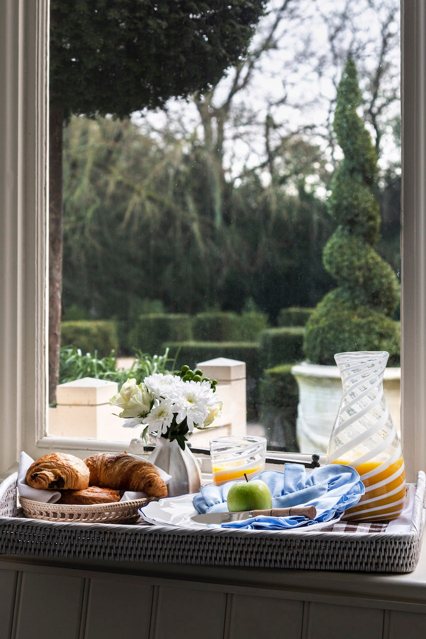 Rattan Serving Trays