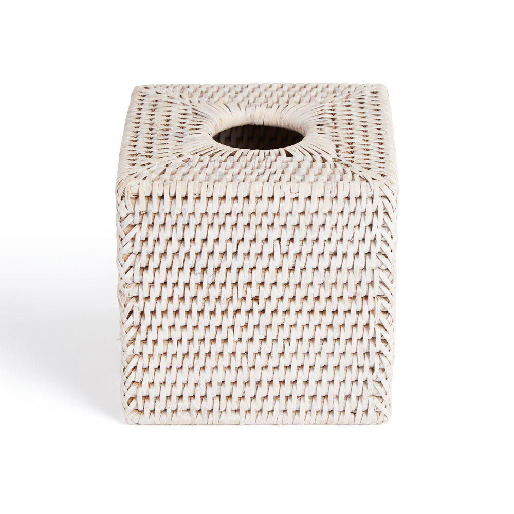 Rattan Tissue Box Cover