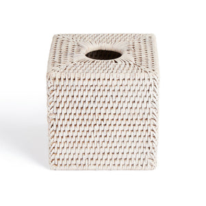 Rattan Tissue Box Cover