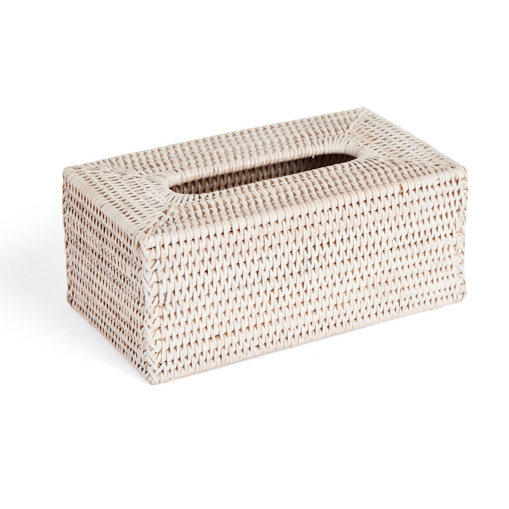 Rattan Tissue Box Cover