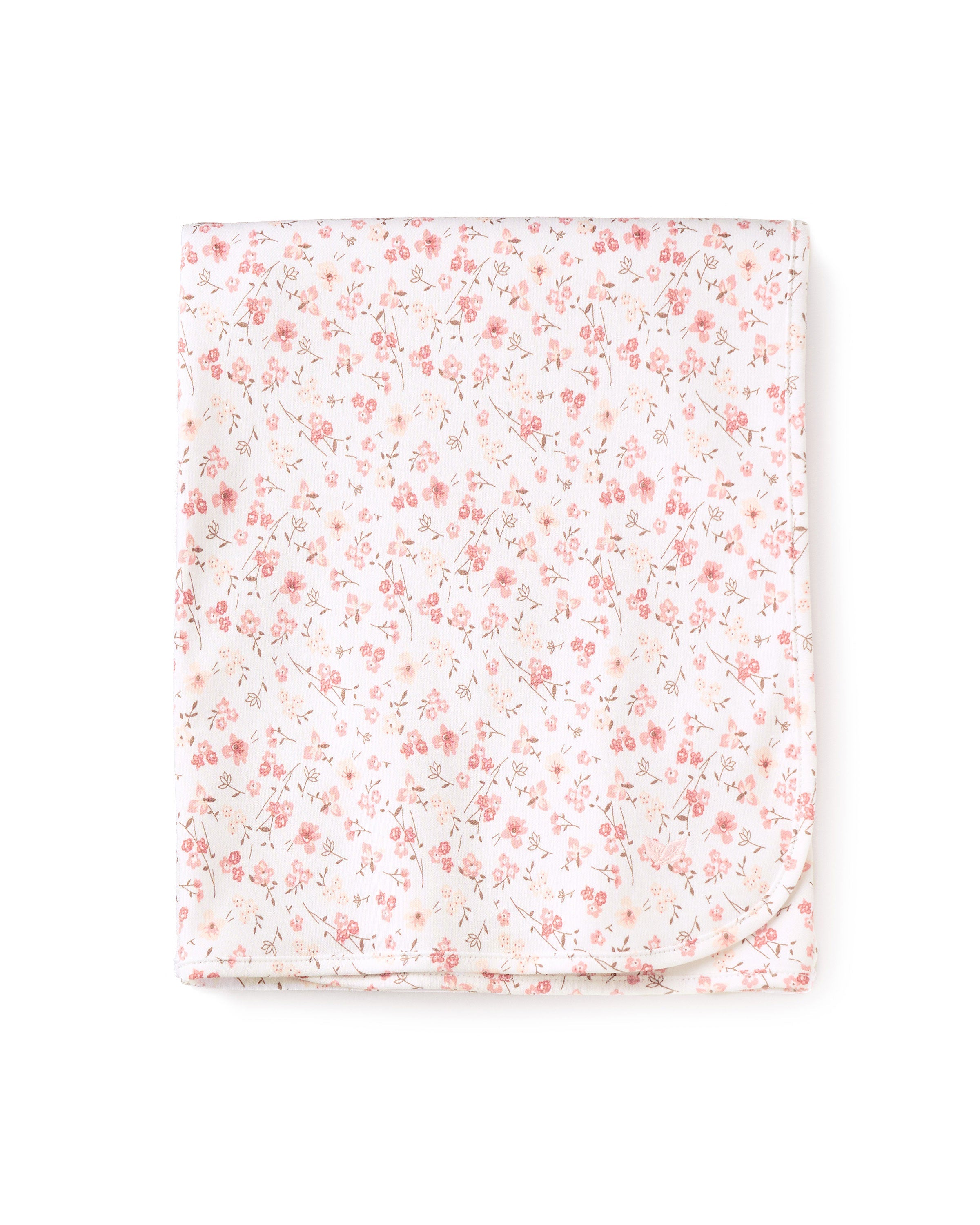 100% Pima Cotton Dorset Floral Baby Blanket