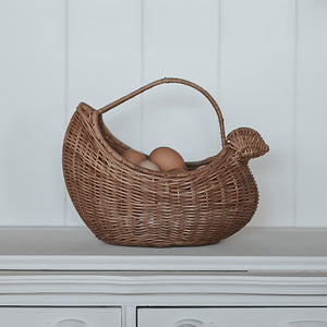 Rattan Chicken Basket