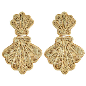 Rattan Mer Earring