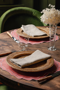 Rattan Charger Plate