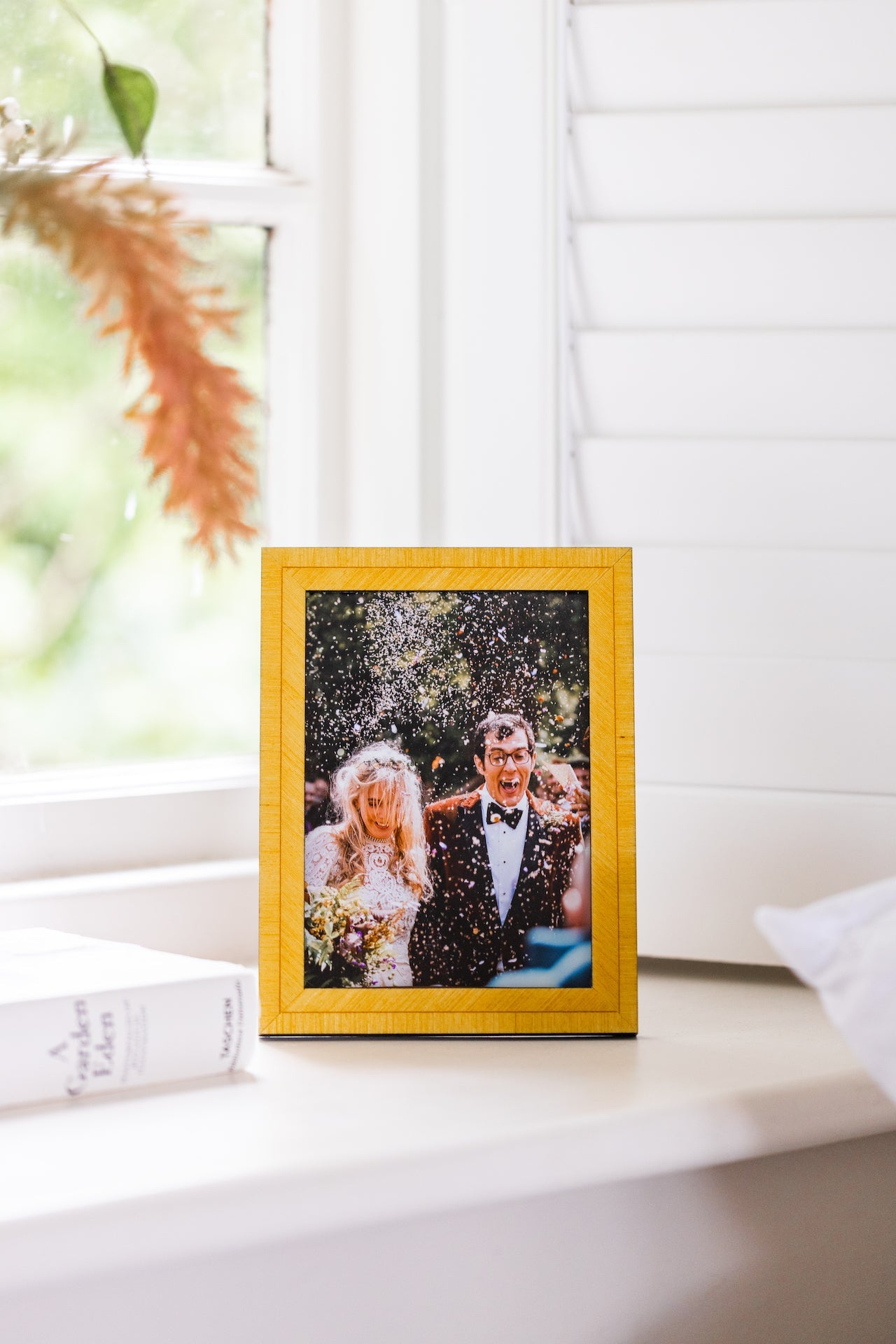 Bianca Photo Frame in Citrine