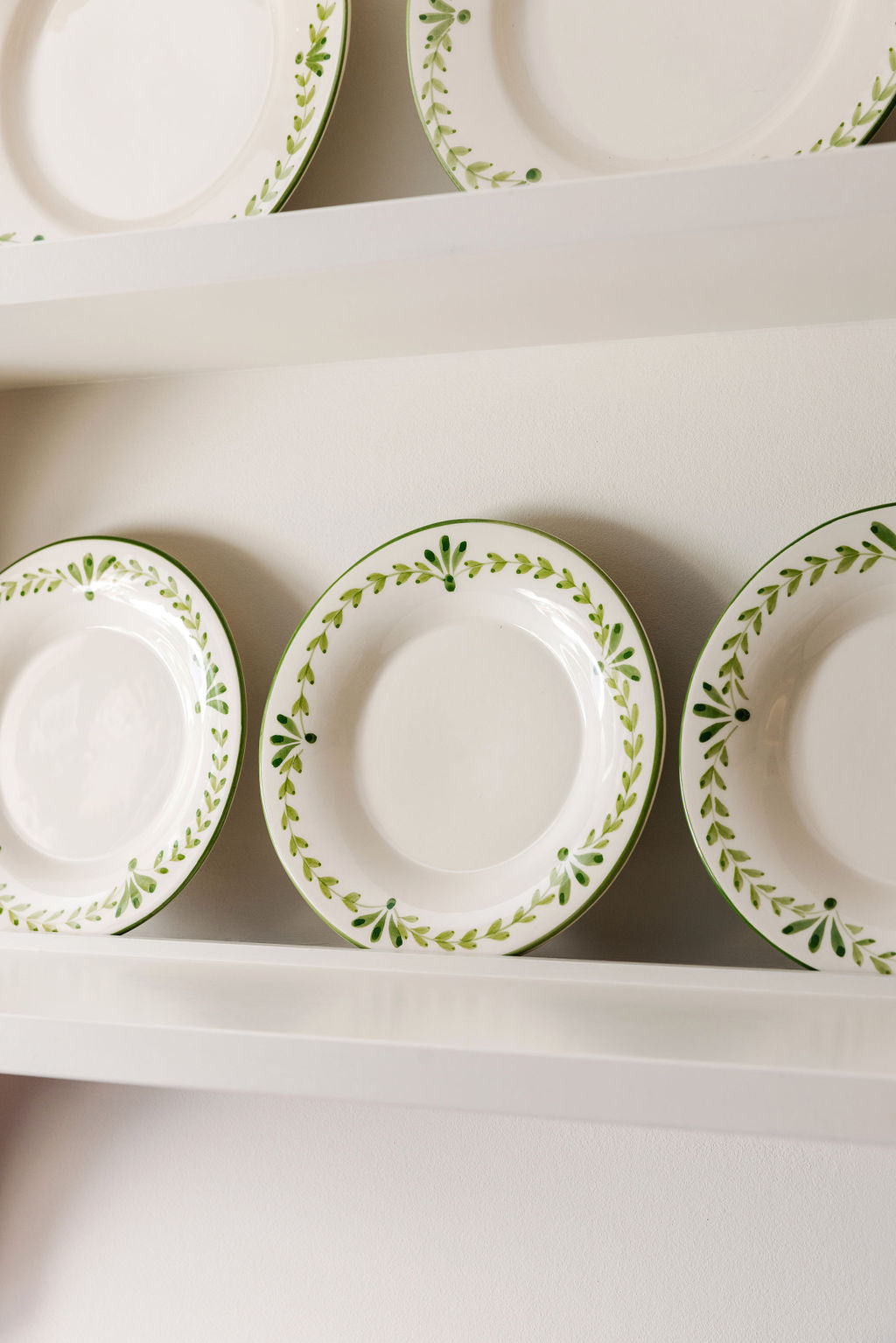 Elouise Dessert Plate in Green