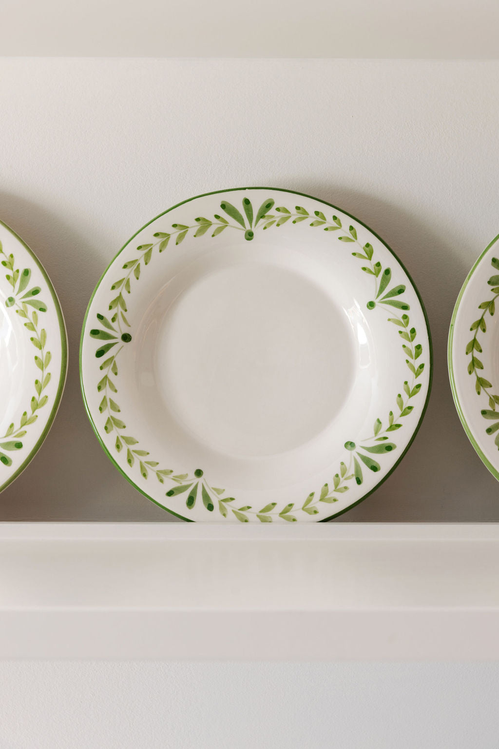 Elouise Dessert Plate in Green