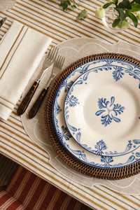 Eleanor Dessert Plate in Blue