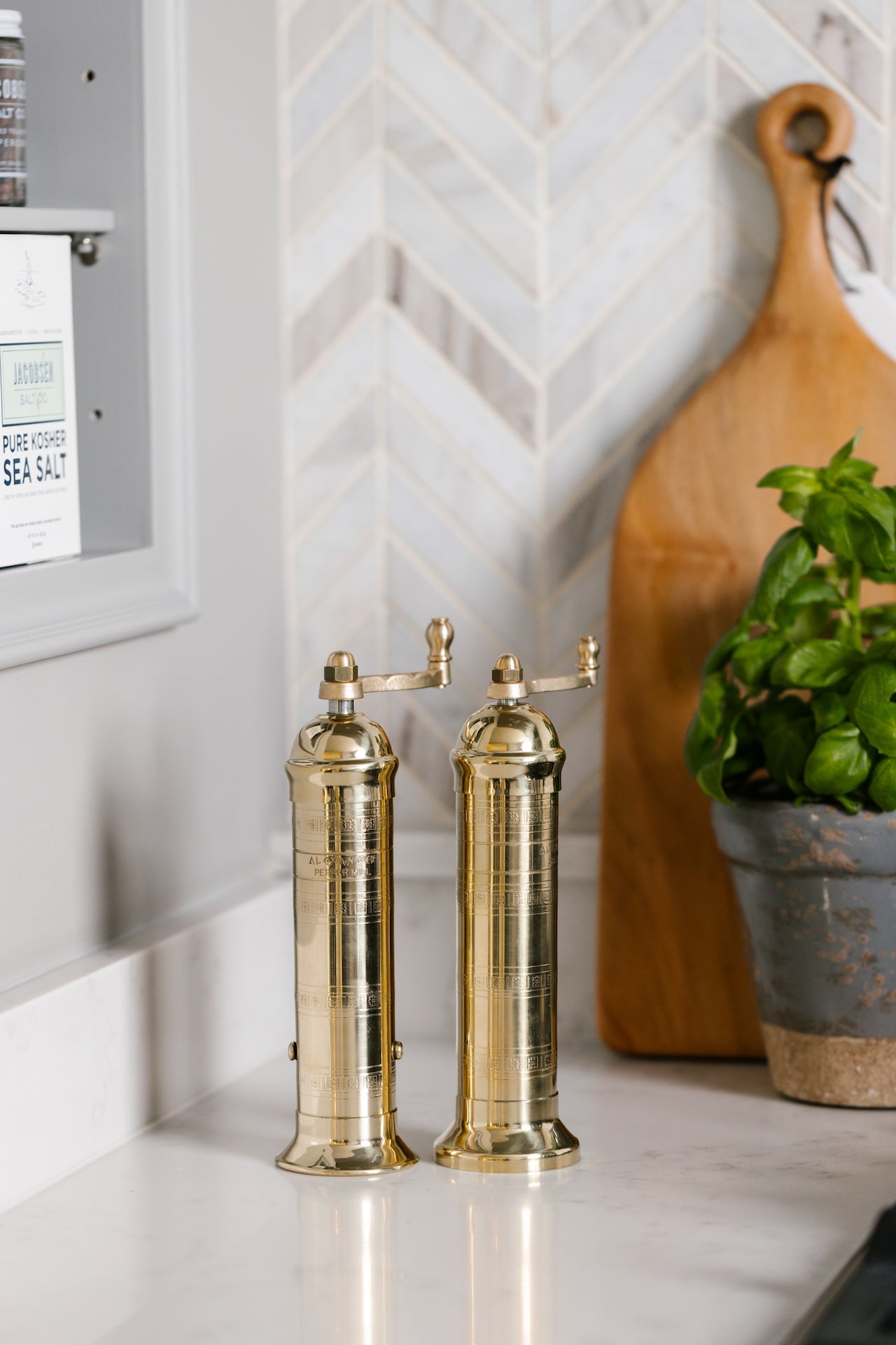 Brass Pepper Mill