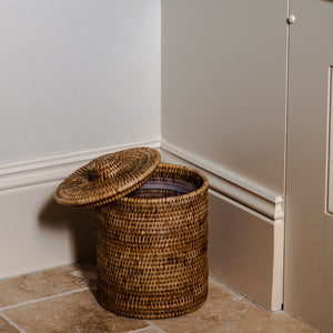 Rattan Bathroom Bin