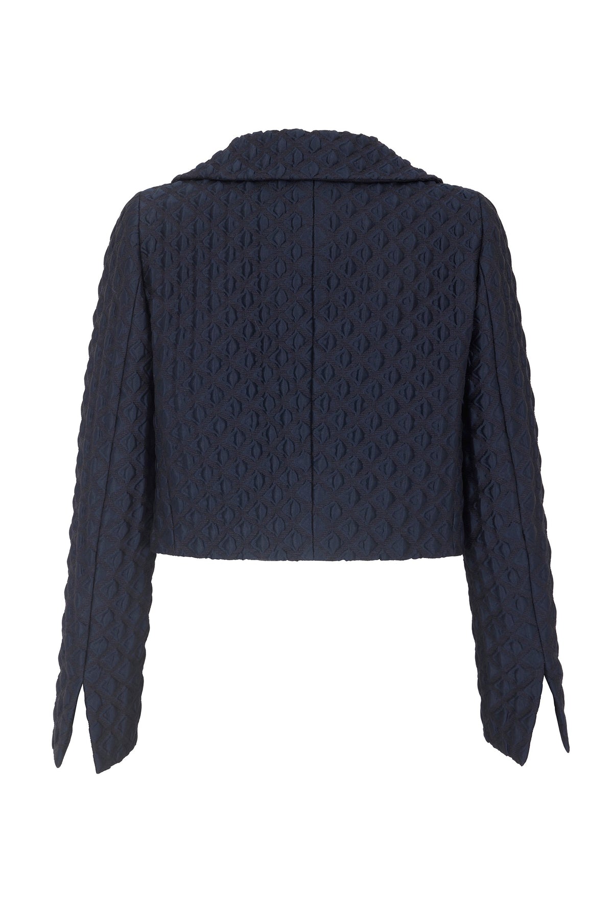 Remy Cropped Jacket Diamond Cloqué