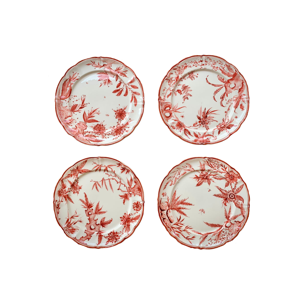 Rocaille White Dessert Plate