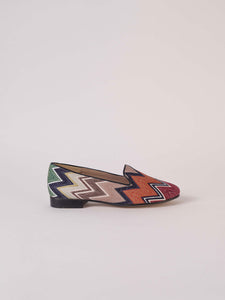 Saint Tropez Loafer in Zigzag