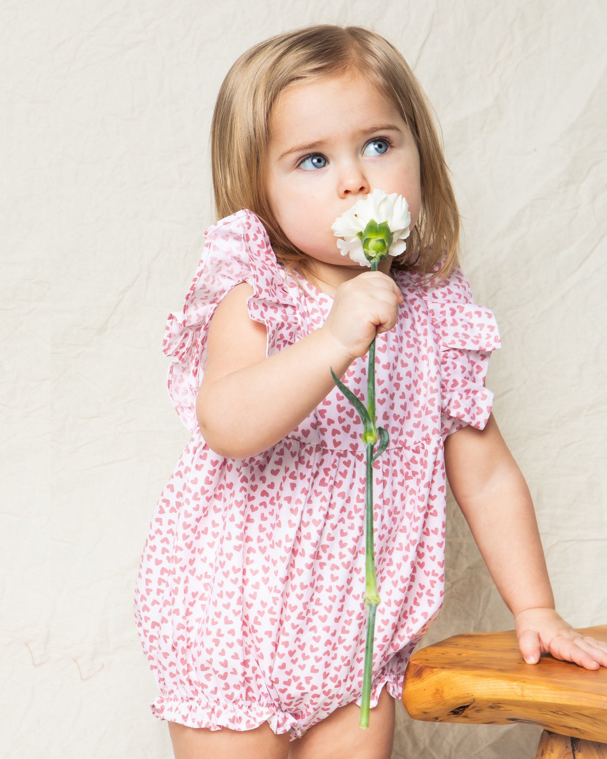 Children’s Sweethearts Ruffled Romper