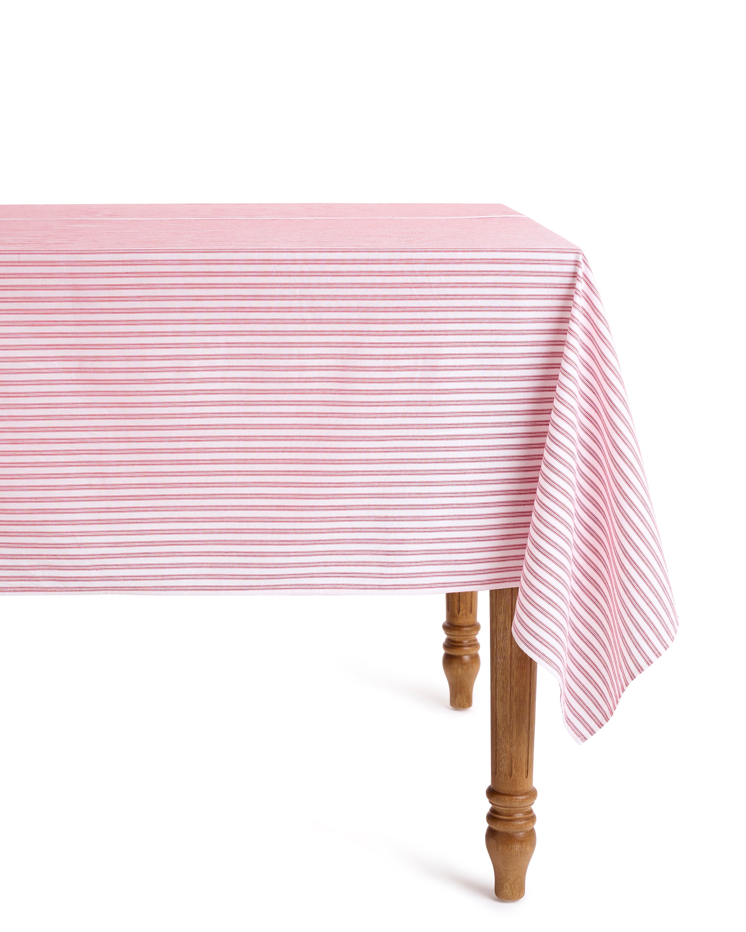 Signature Antique Red Ticking Table Linen